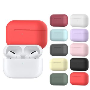 premium airpods pro case cover soft silicone cover sleeve storage box earphone case for airpods pro case