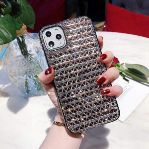 premium luxury designer full-diamond rhinestone phone case scratchproof skidproof defender case for iphone 11 pro x xr xs max 6 7 8 plus