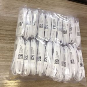 premium stereo quality factory promotion for samsung s7 s6 s6 edge earphone earbud headset headphones 3.5mm non packaging (white) eo-eg920lw