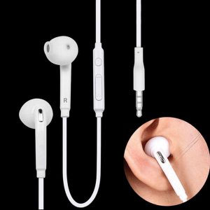 premium stereo quality for samsung s7 s6 earphone earbud headset headphones 3.5mm non packaging eo-eg920lw for samsung s6 s7