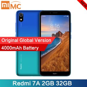 (presale)global version xiaomi redmi 7a 2gb 32gb smartphone 5.45" hd snapdargon 439 octa core 4000mah battery long standby mobile phone