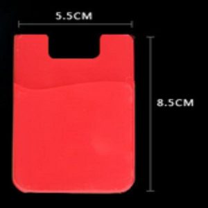 promotional gift 3m sticker silicone wallet credit card holder,3m sticker smart wallet mobile card holder cell phone for iphone for samsung