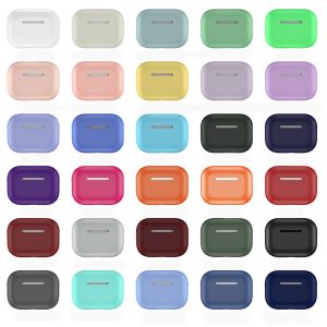 protective soft silicone case for airpods pro slim tpu wireless bluetooth headphone airpods 3 cover shockproof bag for new air pods pro case