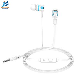 ptm t2 sports headphone in-ear stereo cable control with microphone earplugs ios android universal mobile phone headset