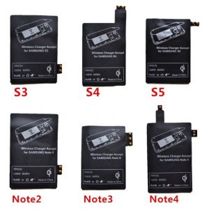 qi charger receiver wireless charging adapter receptor receivers pad coil for samsung galaxy s3 s4 s5 note 2 3 4 micro usb mobile