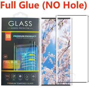 quality full glue no hole 5d curved tempered glass phone screen protector for samsung note 10 note 10 s10 s8 s9 plus note8 note9 s7edg