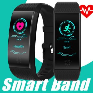 qw18 smart wristband intelligent sport bracelet fitness sleep tracker ip68 pulse watch outdoor smartband