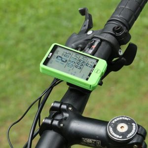 rainproof large screen wireless bicycle computer lcd bike odometer speedometer meter kilometer bike satch computer