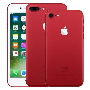 red color refurbished original apple iphone 7 / 7 plus fingerprint ios 32/128/256gb rom quad core 12mp unlocked 4g lte smart phone dhl 1pcs