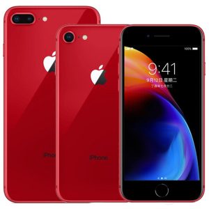 red color refurbished original iphone 8 / 8 plus fingerprint ios a11 hexa core 64/256gb rom 12mp unlocked 4g lte smart phone dhl 1pcs