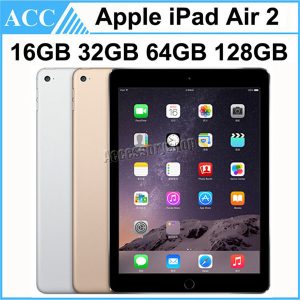 refurbished original apple ipad air 2 ipad 6 wifi version 16gb 32gb 64gb 128gb 9.7 inch triple core a8x chipset tablet pc dhl 1pcs