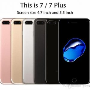 refurbished original apple iphone 7 7 plus without touch id unlocked cell phone 32gb ios12 quad core 12.0mp home button work