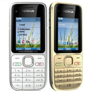 refurbished original nokia c2-01 unlocked cell phone 2.0inch screen 3.2mp camera bar 2g gsm 3g wcdma