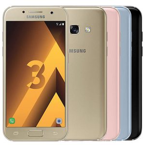 refurbished original samsung galaxy a3 2017 a320f single sim 4.7 inch octa core 2gb ram 16gb rom 13mp 4g lte smart cell phone dhl 1pcs