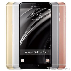 refurbished original samsung galaxy c5 c5000 dual sim 5.2 inch octa core 4gb ram 32/64gb rom 16mp 4g lte android smart phone dhl 1pcs