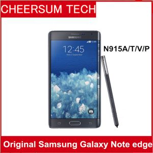 refurbished original samsung galaxy note 4 edge n915a n915t n915p n915v n915f unlocked cell phone 3gb/32gb 5.6 inch 2560x1440 16mp