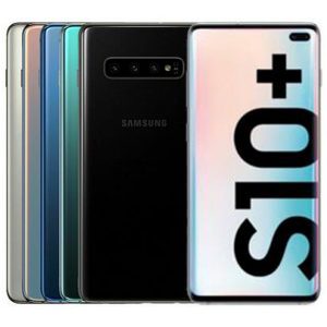 refurbished original samsung galaxy s10+ s10 plus g975f g975u 6.4 inch octa core 8gb ram 128gb rom 16mp 4g lte unlocked android phone 1pcs