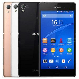 refurbished original sony z3 d6603 5.2" quad core 3gb ram 16gb rom 20.7mp lte 4g android unlocked mobile phone dhl wholesale 5pcs