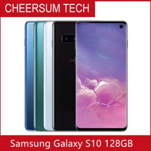 refurbished original unlocked samsung galaxy s10 g9730 mobile phone 6.1" 8gb ram 128gb rom snapdragon 855 android 9.0 cellphone