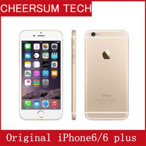 refurbished unlocked original apple iphone 6/6 plus 4g lte smartphone without fingerprint mobile phone 4.7 5.5 inch 2gb ram 16/64/128gb rom