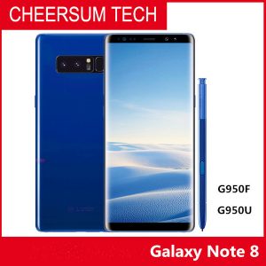 refurbished unlocked samsung galaxy note 8 n950f/n950u 6g ram 64g rom dual back cameras original mobile smartphone octa core