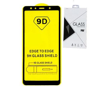 retail pack full cover 6d 9d tempered glass screen protector ab glue edge to edge for samsung galaxy s7 m10 m20 j8 j8 plus a8s a30 a50 100p