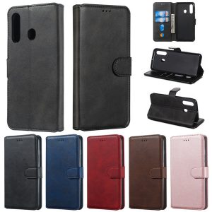 retro flip wallet pu leather case tpu cover for samsung j4 j6 plus j3 pro j5 prime j7 j8 a7 2018 a2 core m20 m30 m40 a40 a60 a80 a10e a20e