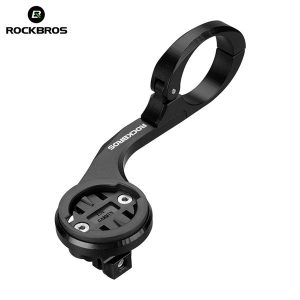 rockbros cycling bike computers mount combo mount bicycle handlebar sports action camera out front holder igpsport byrton