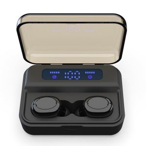 s590 tws bluetooth 5.0 earphone 9d stereo earbuds 2200mah led digital display wireless headphones portable sport earphones