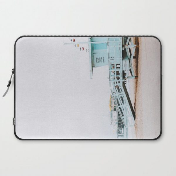 santa monica, california Computer Cover by mauikauai - Laptop Sleeve - 15"