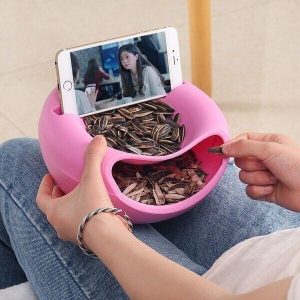 sell sell cell phone tablet desk stand holder creative shape bowl perfect for seeds nuts and dry fruits storage box mounts