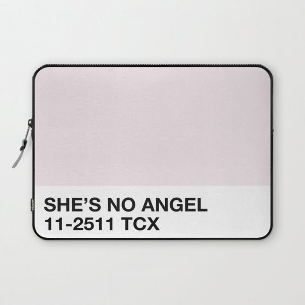 she's no angel Computer Cover by shvvdes - Laptop Sleeve - 13"