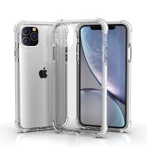 shockproof hybrid dual colors tpu transparent clear acrylic hard back case cover for iphone 11 pro xs max xr 6 7 8 plus