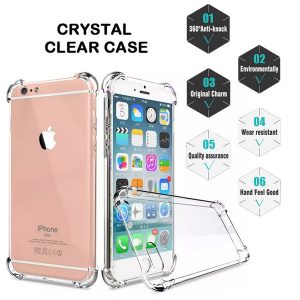 shockproof transparent case for iphone 11 pro max xs max xr x 8 7 6 6s plus soft tpu case clear back cover for samsung s10 s9 plus note10+