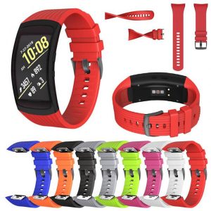 silicone watch band for samsung gear fit2 pro fitness watch bands wrist strap for samsung gear fit 2 sm-r360 bracelet