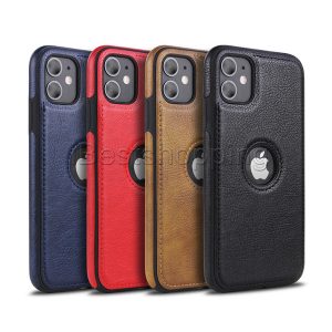 slim retro business leather case holster pouch soft tpu cases cover for iphone 11 pro max x xr xs 8 7 6s plus samsung s8 s9 plus note 8 9