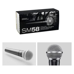 sm 58 s dynamic vocal microphone with on off switch vocal wired karaoke handheld mic for stage and home use