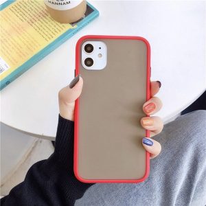 smooth phone cases tpu pc transparent back cover for iphone 11 pro max x xs max