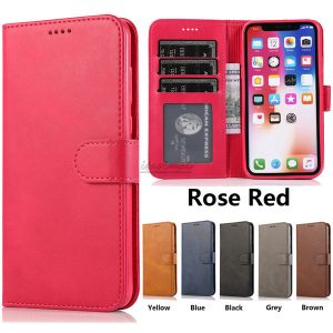 solid color pu leather wallet phone case for iphone 11 6.5 6.1 5.8 2019 x xr xs max 6 7 8 plus and samsung note 8 9 10 pro s8 s9 s10 plus