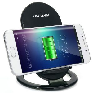 spedcrd 2-coils qi wireless charger pad fast charge