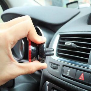 strong magnet 360 degree rotation car magnetic air vent mount mobile smart phone holder handdashboard phone metal stand for cellphone