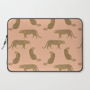 sunset leopards Computer Cover by Laura Graves - Laptop Sleeve - 15"