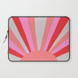 sunshine state, coral Computer Cover by sunshinecanteen - Laptop Sleeve - 13"