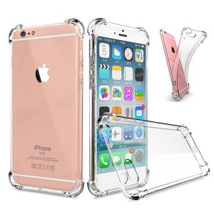 super anti-knock transparent clear case soft tpu case silicone protect cover ultra thin shockproof phone shell for iphone 8 7 plus x max