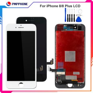 tianma quality lcd display for iphone 8 8 plus lcd 3d touch digitizer complete screen with frame full assembly replacement ing