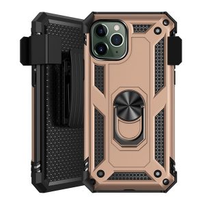 tough iron kickstand protective phone case for samsung a10 a10s a20s a20 a30 a50 a70 a80 a90 3in1 shockproof cover with belt clip