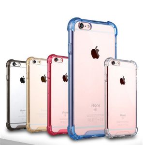 transparent shockproof hybrid armor case clear air cushion cover for iphone 5 5s 6 6s 7 8 plus x xs xr xs max samsung s8 s9 s10 huawei p30