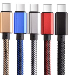 type c cable nylon braided usb c micro usb cable 1m 2m 3m cables for samsung galaxy s6 s7 edge s8 note 8 plus for htc android phone