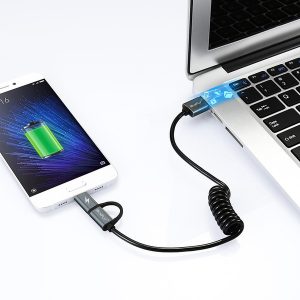 type-c charge cables quick charging android micro usb type-c adapter fast charger cables spring data cable 2020new arrrive