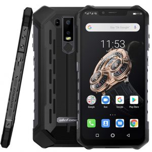 ulefone armor 6s ip68 waterproof rugged smartphone 6gb+128gb 6.2"16mp+8mp 5000mha face id wireless charge global mobilephone